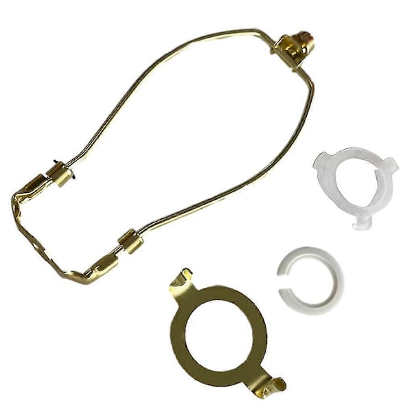 Irrotettava lampunpidike nuppineulalla pöytä- ja lattiavalaisimiin, tyylikäs (FMY) Gold 8 inch