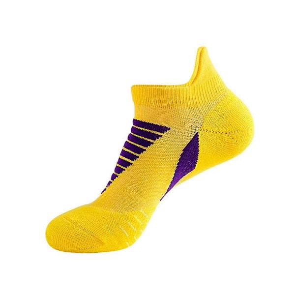 \"Hywell Herr Tjockt Vadderade Atletiska Ankelstrumpor, Hywellstore Herr Atletiska Strumpor 5/7 par\" (FMY) yellow 5pairs