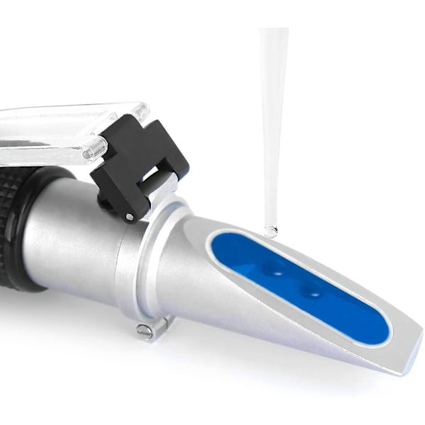 Refraktometer 0 - 32 Brix (sukker) 0 - 140 Oechsle 0 - 27 Kmw Med Atc (FMY)