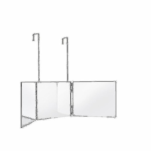 Retractable Hanging Three-sided Folding Vanity Mirror  (FMY)