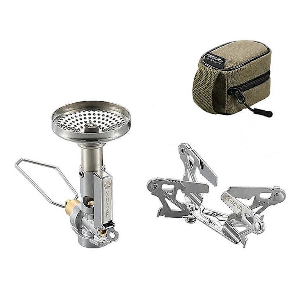 CAMPINGMOON Utomhus Split-typ Campingugn Separerade Gasugnar Vandring Bergsklättring Kokare (FMY) Silver XD 2F