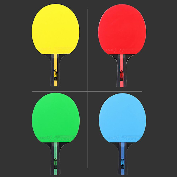 Ping Pong-racket Bordtennisracket med Bärväska (FMY) Yellow Only paddle