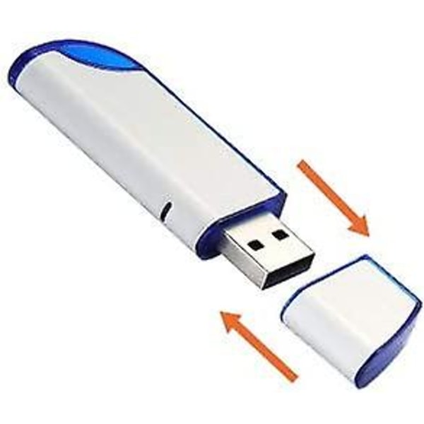 32 GB Fat32-formatert USB 2.0 Flash-stasjon for spillfangerkort/kassettspiller/datamaskin/bærbar PC/eksterne datalagringsenheter med indikatorlys