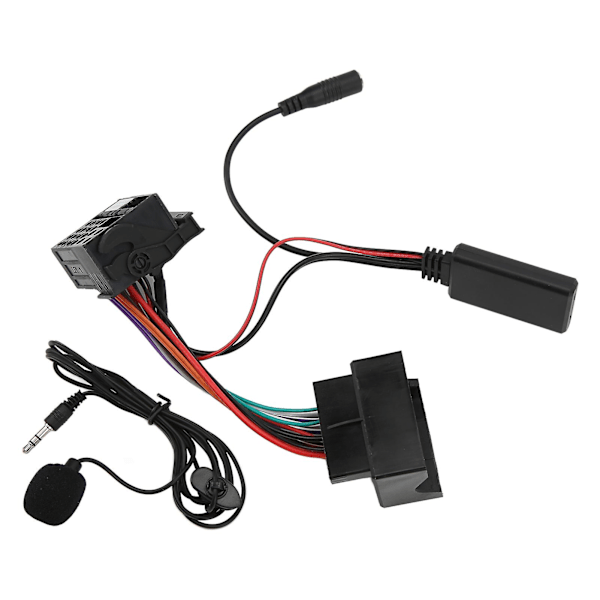 Bilstereo 40-polet Trådharness Adapter med Bluetooth Mikrofon AUX til Citroen C2 C3 C4 C6 (FMY)