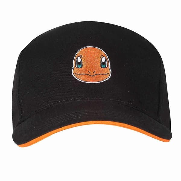 Charmander Badge Baseballcaps (FMY) Black One Size