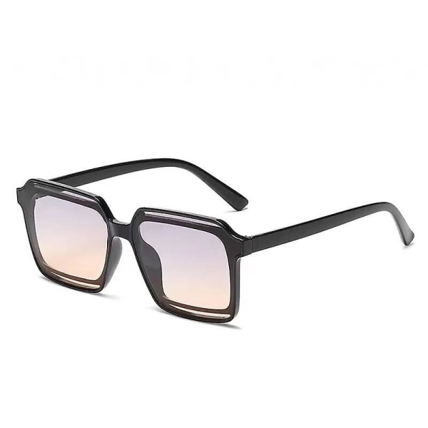 Polariserede solbriller til kvinder Mænd Klassisk retro Uv-beskyttelse Sølv spejlglassort-orange (FMY)