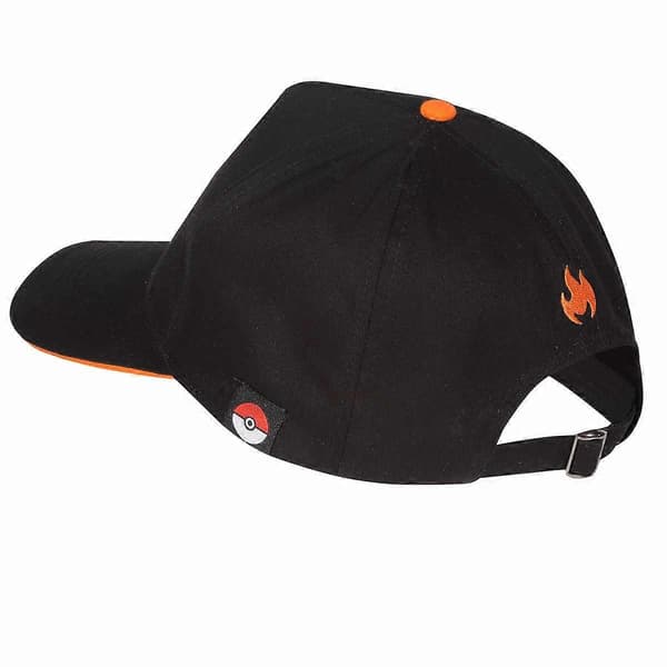 Charmander Badge Baseballcaps (FMY) Black One Size