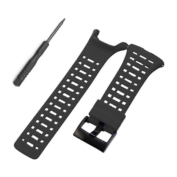 Hengittävä ranneke Ambit 1/2/2S:lle, hikoilunkestävä ja naarmuuntumaton (FMY) Black buckle