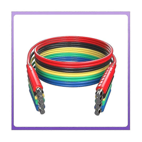 6 st Magnetiska Testledningar Silikon Mjuka Flexibla Jumper Testtrådar 30v Ac5a 3.3ft Magnetisk Testledning
