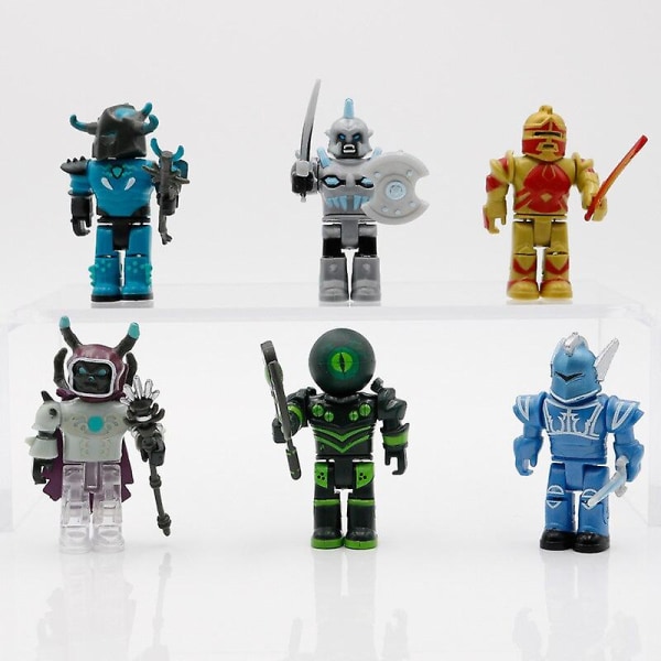 Roblox Byggklossar Dockor Set Montera Actionfigurer Leksaker Söta Spel Pedagogisk Leksak För Barns Födelsedagspresenter  (FMY) C no box