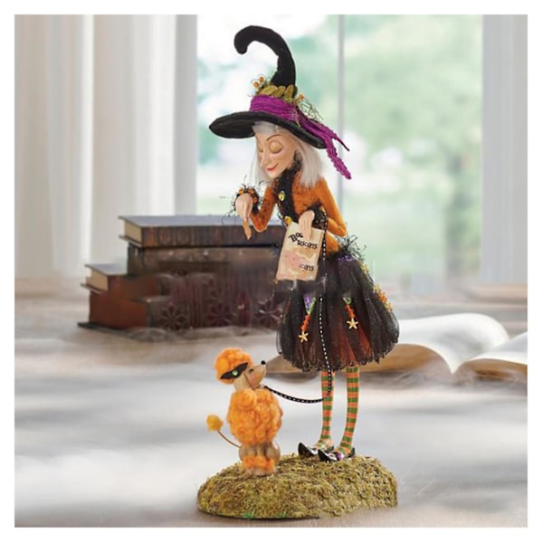 Halloween-heksfigur i harpiks (FMY) 3