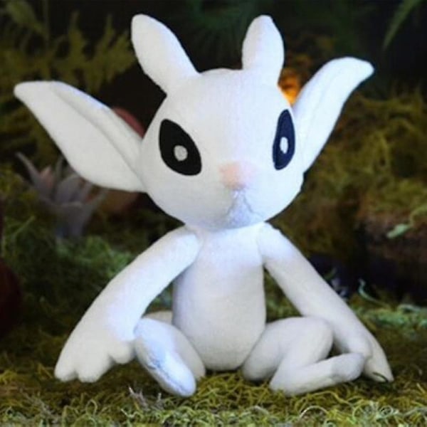 25cm Varma Spel Ori Plyschdocka Naru & Ori Mjuk Fylld Djur Söta Vita Trädälva Leksaker Perfekt Födelsedag Julgåva För Barn (FMY) B