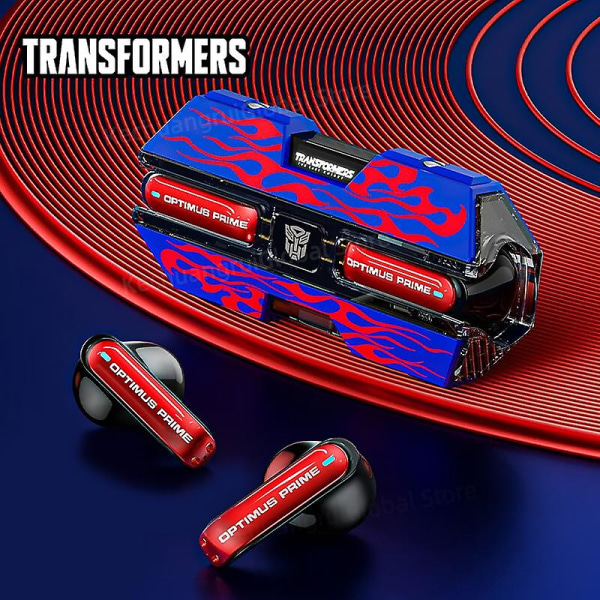 Transformers TFT01 Langattomat Bluetooth 5.3 Kuulokkeet Pelaamiseen Korvanapit Alhainen Viive Pelaaja Kuulokemikrofoni TWS Melunvaimennus Kuulokkeet Uudet  (FMY) Blue