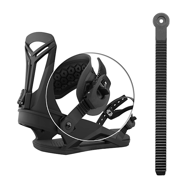 Snowboard Ankelstige Stropp Binding Erstatning Solid Universal Enkel Installering Ankelstropp Snowboard Binding Deler 6pcs