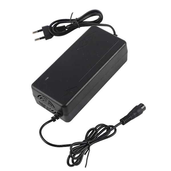 60V 12AH Portabel Universell Batteriladdare i Plast för Elektrisk Scooter Cykel DC67.2V 2A EU-kontakt 100-240V