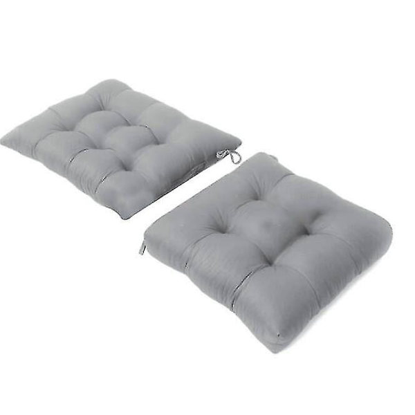 Keinutuolin tyyny, nupitetut pehmusteet, liukumattomat, solmittavat (FMY) grey