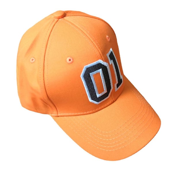 General Lee 01 Orange Broderad Keps Good Ol' Boy Dukes Baseball Cap (FMY) A