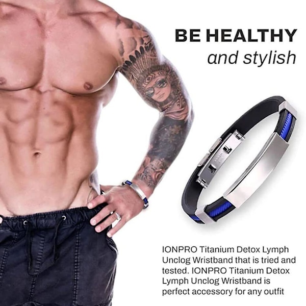 Apus Ion Terapeutisk Lympunclog Titanium Armbånd - Armbånd Lympunclog HOT (FMY) White