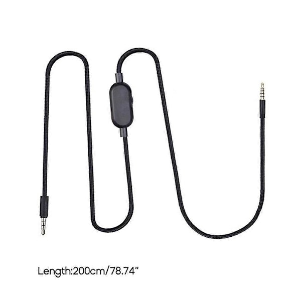 2M Aux-kaapeli GPRO X G233 G433 -kuulokkeille, äänensiirtokaapeli 3,5 mm (FMY) Red