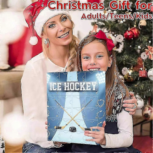 Ishockey Adventskalender 2024 - Den med 24 små dører, 24 dagers nedtelling til jul (FMY)