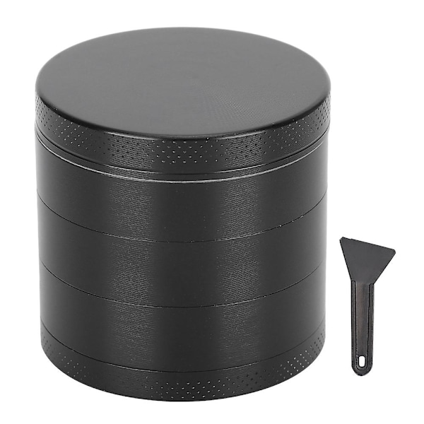 Zink Legering Urte Grinder 53mm - 5 Lag Dobbelt Lag Filter Maling Værktøj til Peber og Krydderier (FMY)