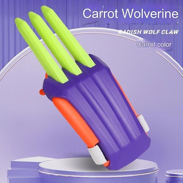 Carrot Wolverine Claws Retractable and Decompressable New and Strange Cool Trooper Children's Toy Gift ZD B2  (FMY)