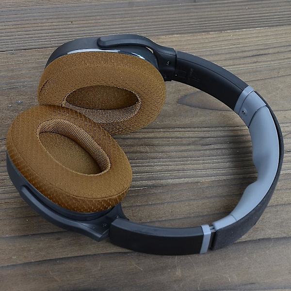 Mjuka Öronkuddar för Skullcandy Crusher Hörlurar, Minnesskum Öronkuddar (FMY) Brown
