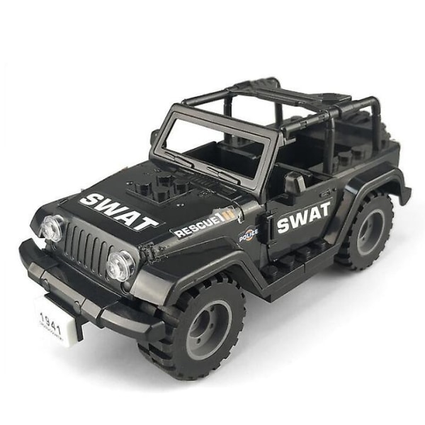 Militærserie Samlet Skurk 12 Minifigurer Og Jeep  (FMY) Black 12pcs