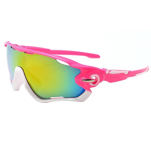 Wekity Sports Solbriller, Herre Sykkelbriller for kvinner, Baseball Løping Fiske Golf Driving Solbriller (FMY)