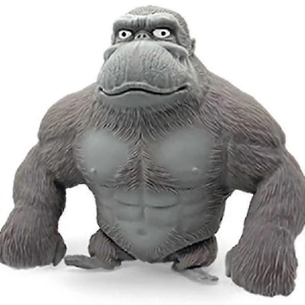 Maxi Baba Stor Orangutang Squeeze Vent Dock Stressavlastande Klämdocka (FMY) Gray