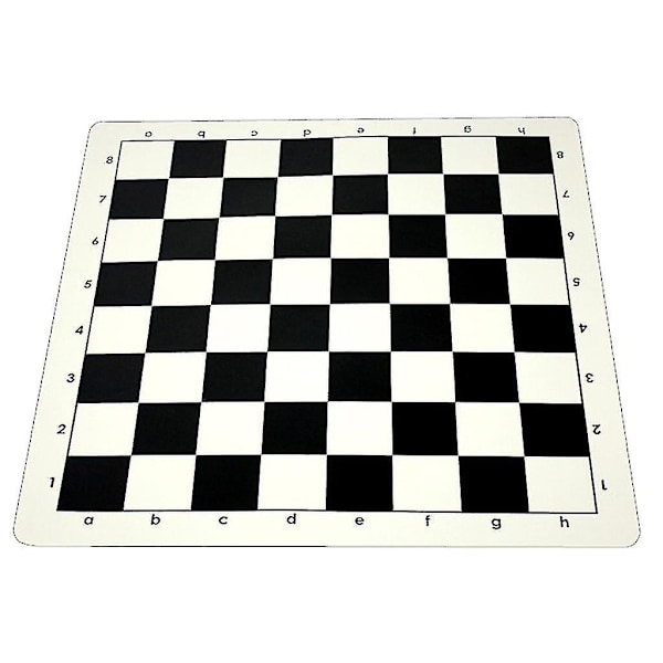 Klassiskt Vikbart Schackbräde Rullbart Schackbräde Platt Internationellt Schackbräde (FMY) 35cm Black