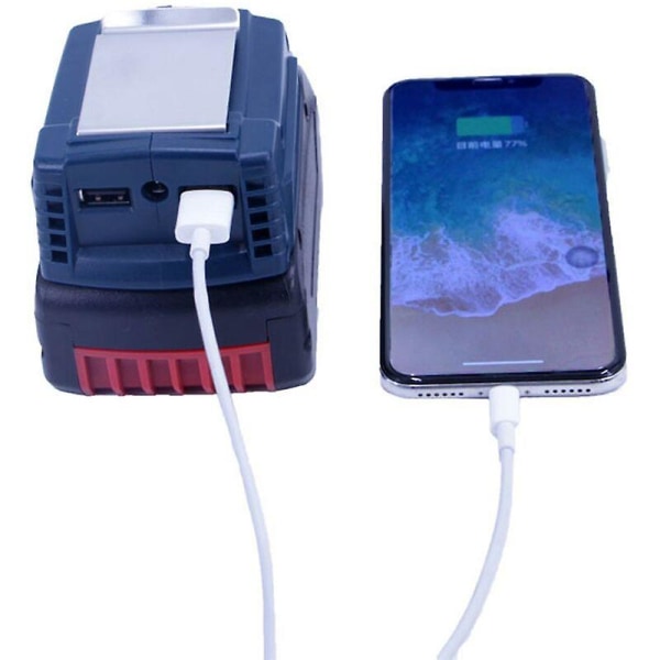 Bosch Gaa18-24 Usb-sovitin merkkivalolla 14,4-18v Cisea (FMY)