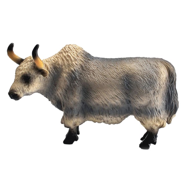Yak Model Realistiske Uddannelseslegetøj Nyhed Simulering Tyr Aktionsfigurer Børnegaver  (FMY) B