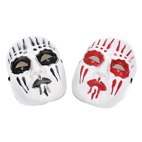 Slipknot -yhtyeen Joey Jordisonin hartsimaske Halloween-juhliin, naamiaisiin ja cosplayhin (FMY)