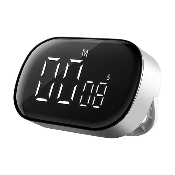 Elektronisk timer med LED digitalt display Kjøkken timer Justerbart volum (FMY)