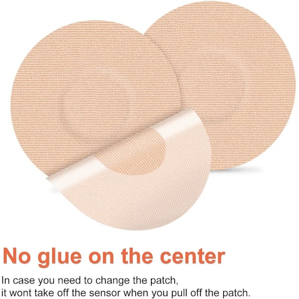 15-pakke Libre Sensordeksler Vanntette Freestyle Libre Sensorplaster - Fleksible CGM-plaster uten lim i midten - enlite - guardian (FMY)