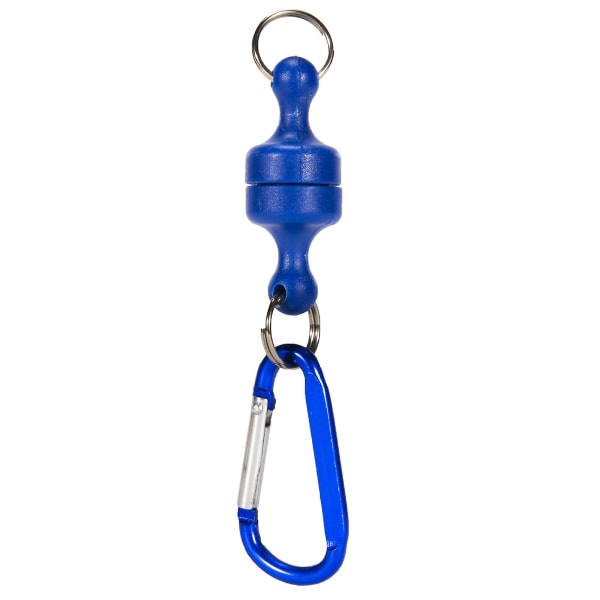 Bärbar Fiske Stark Magnetisk Quick Release Clip Näthållare med Coil Lanyard (FMY)