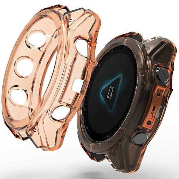 Garmin Fenix 8 51mm -kellolle tarkoitettu iskunkestävä TPU-kotelo, puoliksi kääritty (FMY) Multicolor Style C