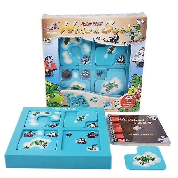 Pirates Hide&seek Iq Board Games Interactive Toys for familier (FMYED)