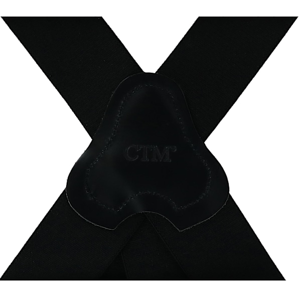 CTM Joustavat Klipsikiinnitteiset 5 cm:n Palomieshenkselit (Miehet) (FMY) Black one size