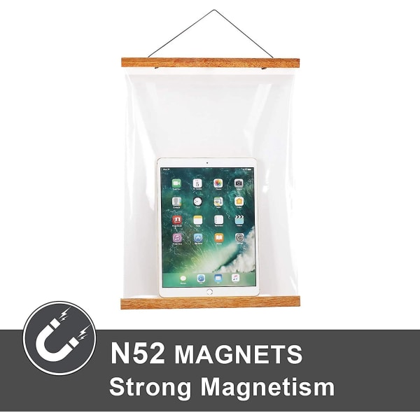 Magnetisk plakatoppheng, Teak Magnet Posterramme (FMY)