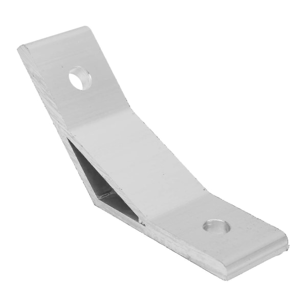 10 st 135 graders vinkelbeslag, aluminium silver hörnstag (3030)  (FMY)