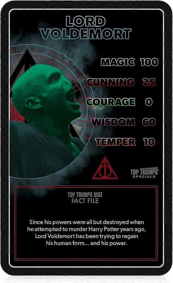 Top Trumps Harry Potter Mørk Magi Kortspill (FMY) Multi