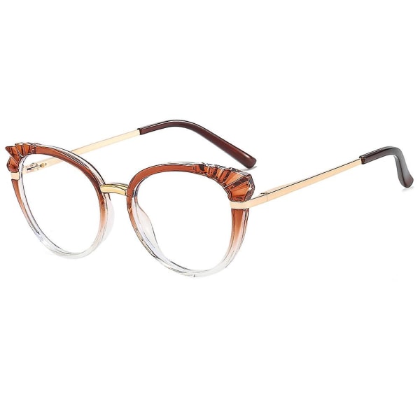 Blått lysblokkerende briller spillbriller, tv-briller for kvinner menn, antirefleks -g7016 (FMY)