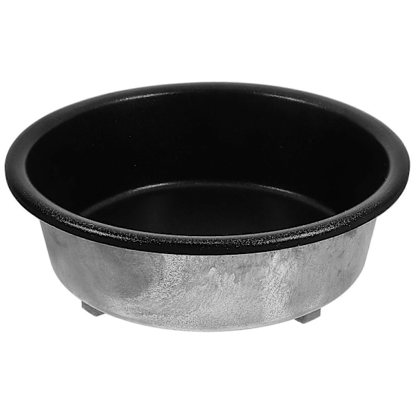 Popcornmaskin Innerkastrull Ersättning Innerkastrull Popcornmaskin Tillbehör (FMY) Black 21.00X21.00X7.00CM