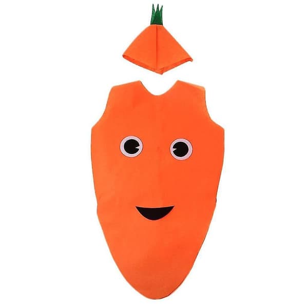 Fruktkostym för barn - Festlig och färgglad dräkt (FMY) carrot
