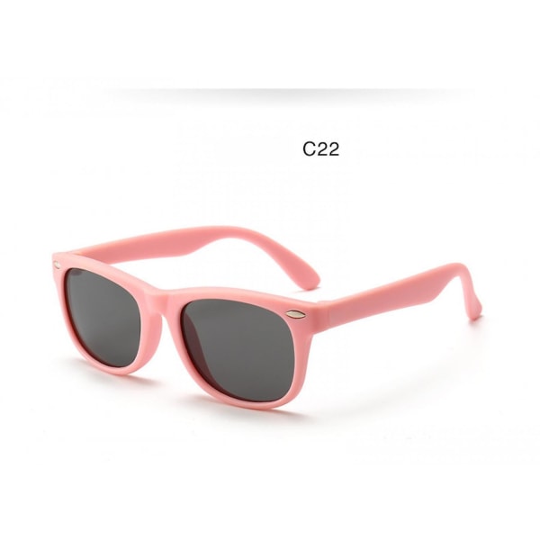 Mode UV-skydd Polariserade solglasögon Barnsolglasögon-----c22 (FMY)