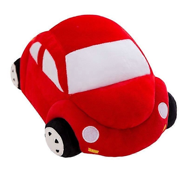 Kreativ Tecknad Bil Plyschleksak Sovkudde Barn Födelsedagspresent (FMY) red 30cm