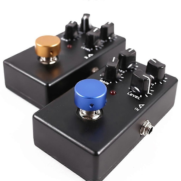 Gitar Effekt Fotbryter Topper Effekt Fot Neglehette Effekt Pedal Topper Hetter Red