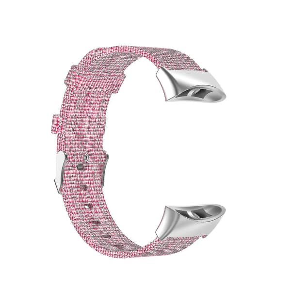 Til Garmin Forerunner 45 Nylon Lærred Rem Til Garmin Forerunner 45 / 45s  (FMY) Pink